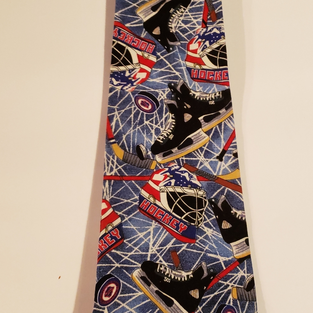 Whipper Snappers vintage hockey tie all cotton